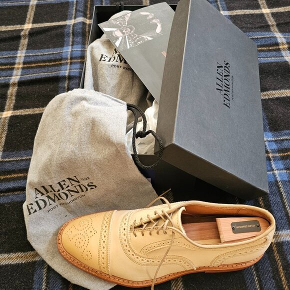 Strandmok Cap-toe Oxford with Dainite Rubber Sole 9.5E